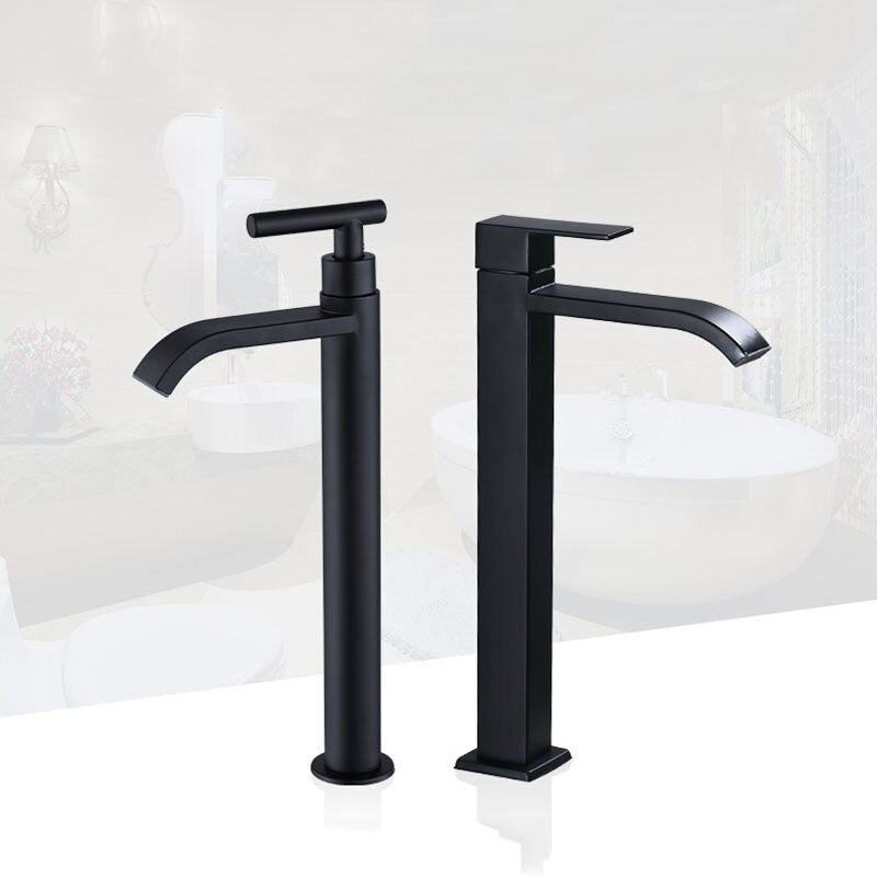 BowLift | Basin Tap Matte Black Single Lever Mixer