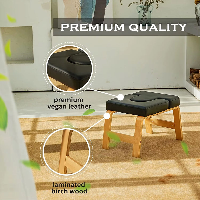 BowLift | Yoga Inversion Bench Headstand Bench for Home & Gym Yoga Chair