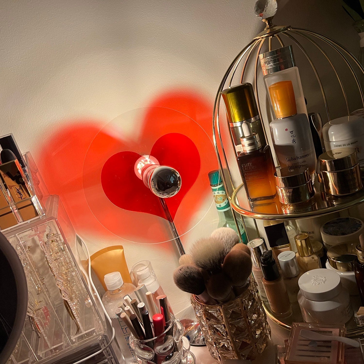 BowLift | LoveGlow – Elegant Table Lamp with Rechargeable LED