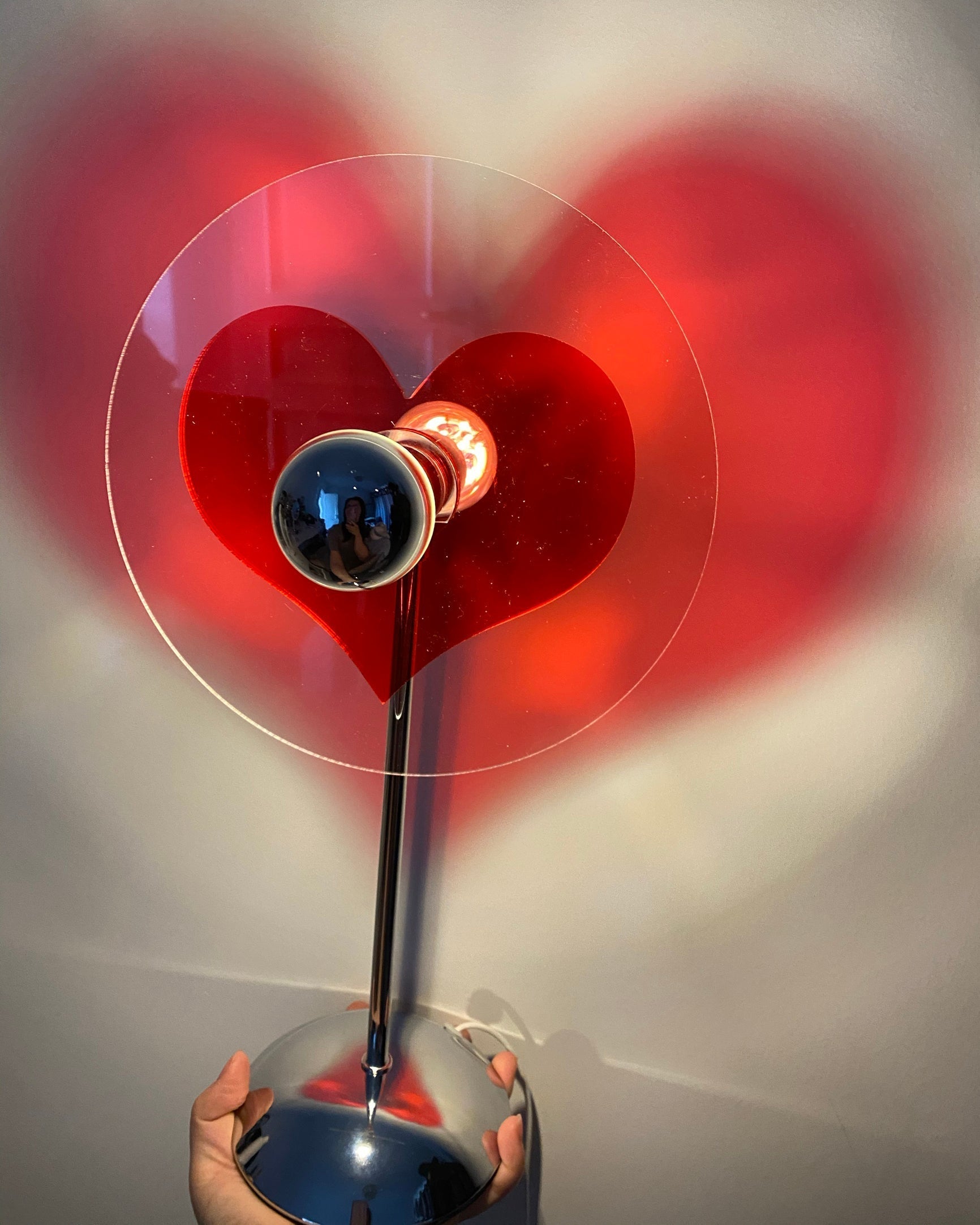 BowLift | LoveGlow – Elegant Table Lamp with Rechargeable LED