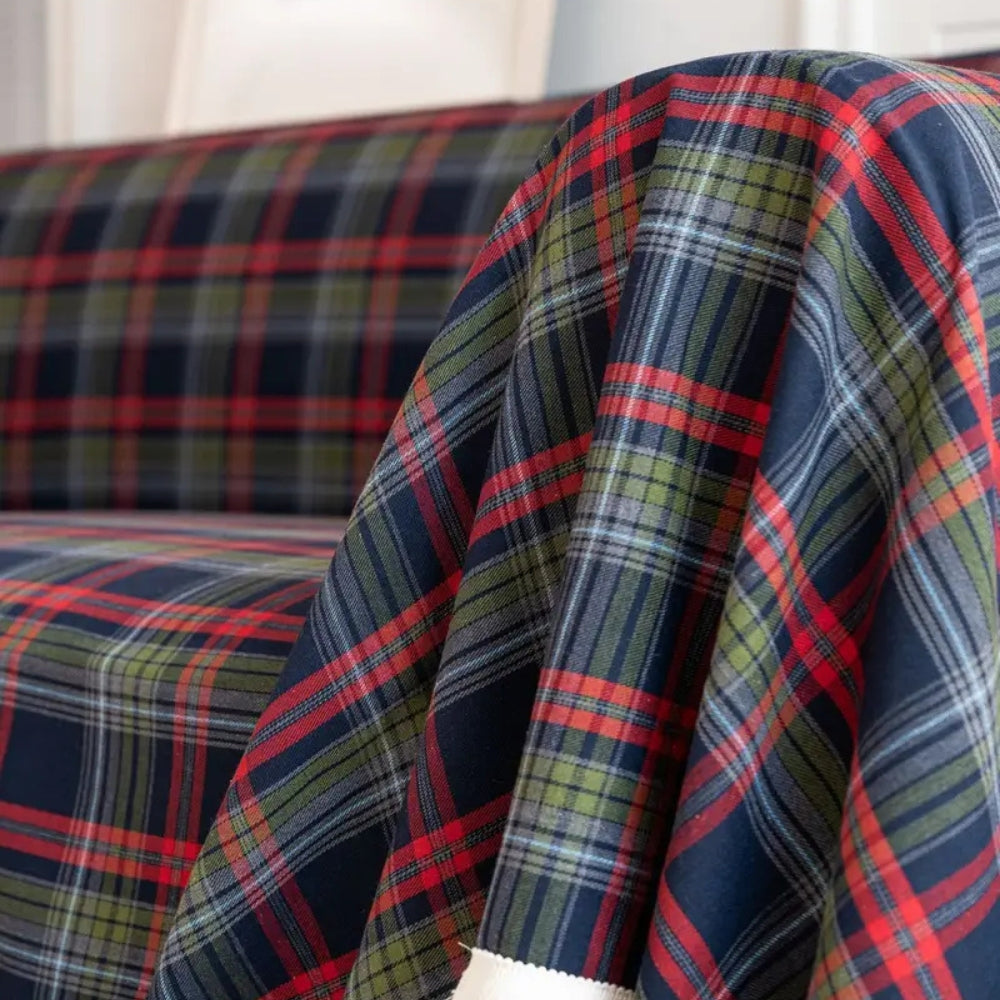 BowLift | Hearthline Cottage Plaid Sofa Cover