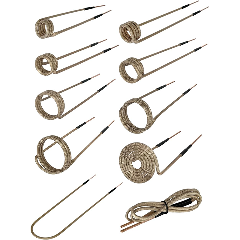 BowLift | Magnetic Induction Heater, Induction Heater Coil Kit, 10 Pieces Induction Heater Prefabricated Coils, Flexibility and Long Life, Suitable for Magnetic Induction Heaters, Remove Rusted Bolts and Nuts