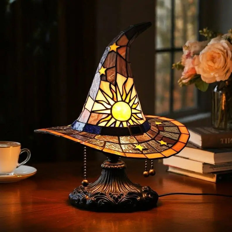 BowLift | Witch Hat Lamp – Magical Light for Halloween, Gothic & Fantasy Decor