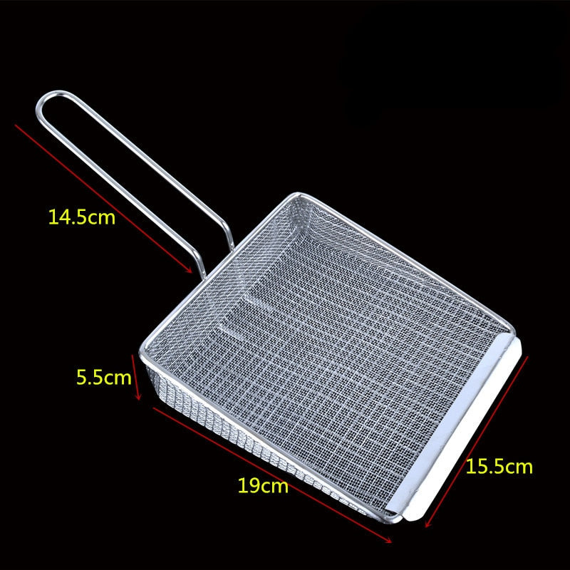 BowLift | Stainless Steel Fryer Strainer Spatula