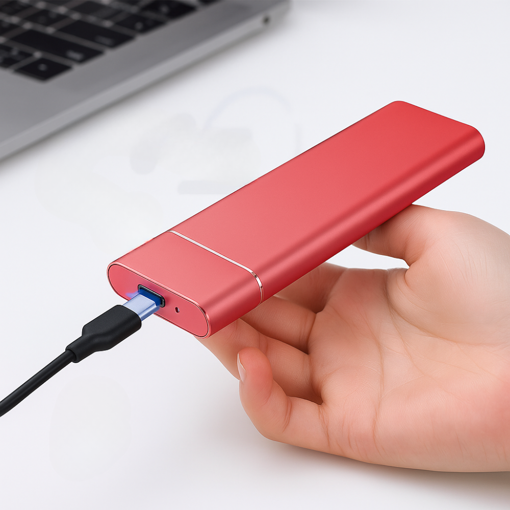BowLift | External SSD Drive USB Aluminium Storage