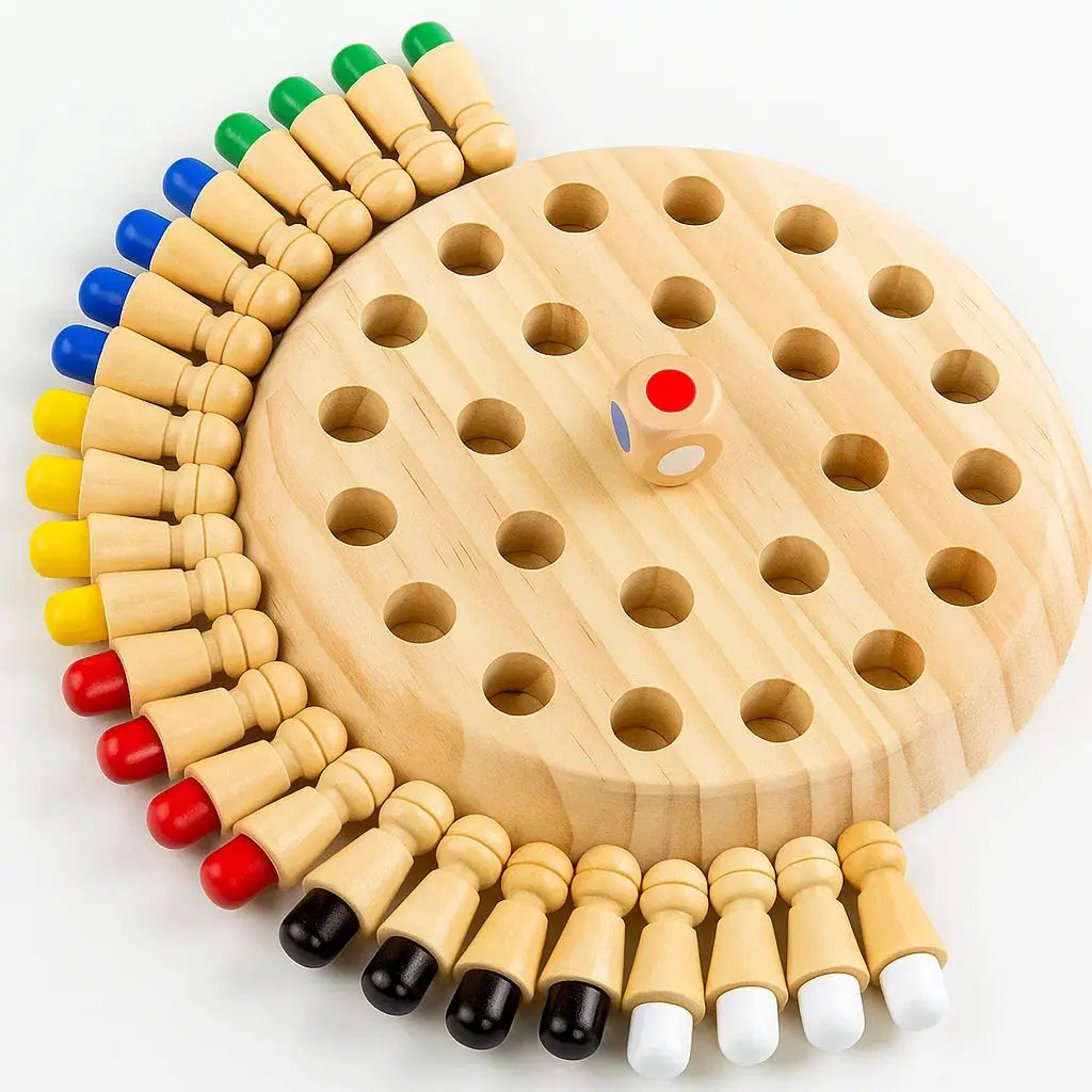 BowLift | Wooden Memory Game — Thinking Game to Promote Memory and Coordination