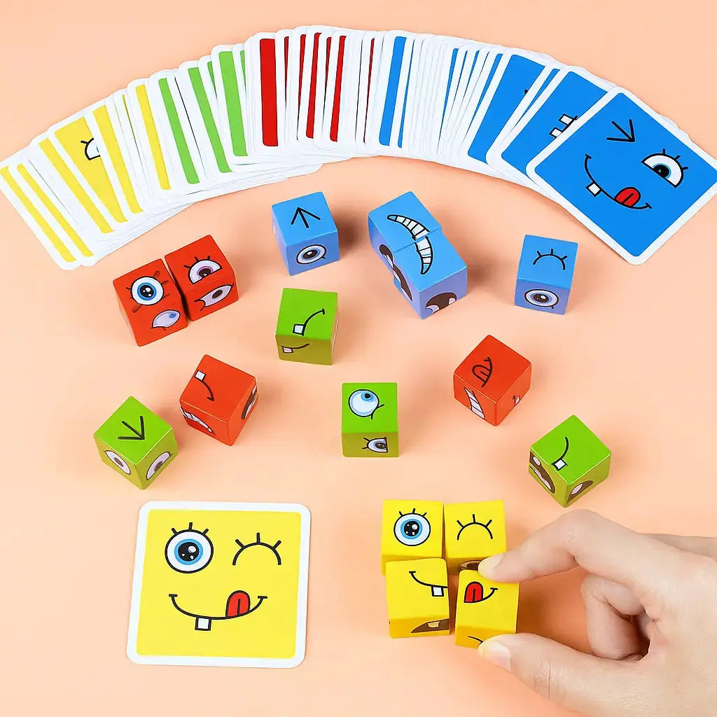 BowLift | Wooden puzzle building blocks – Promotes concentration & creativity