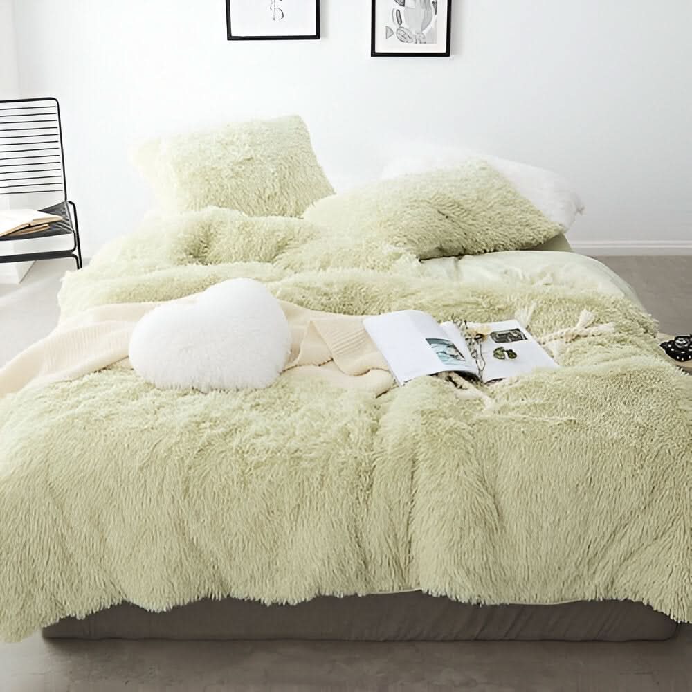 BowLift | FLUFFUREST – Plush Fleece Bedding Set