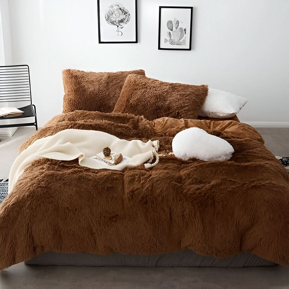 BowLift | FLUFFUREST – Plush Fleece Bedding Set