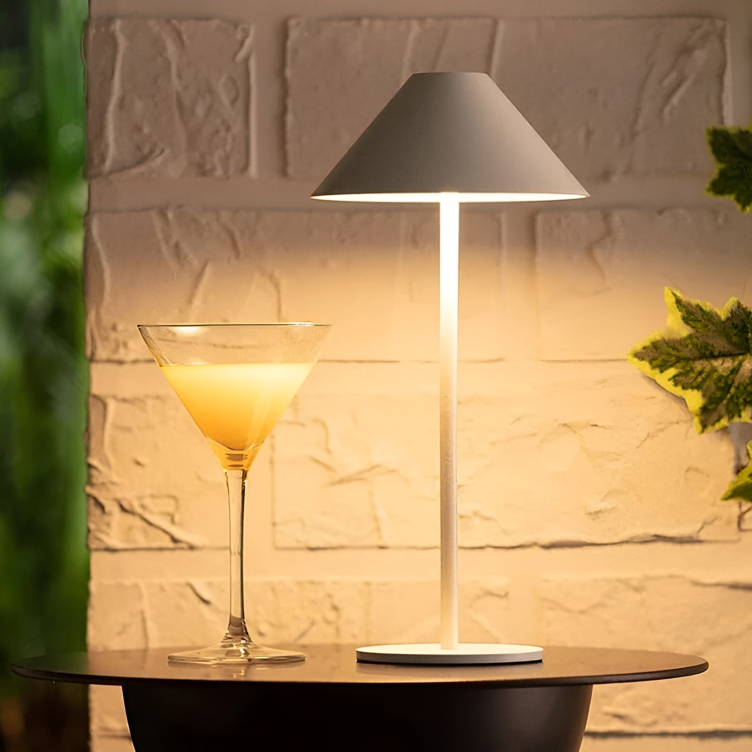 BowLift | LumiLuxe - Dimmable Nordic Cone LED Table Lamp with Touch Control
