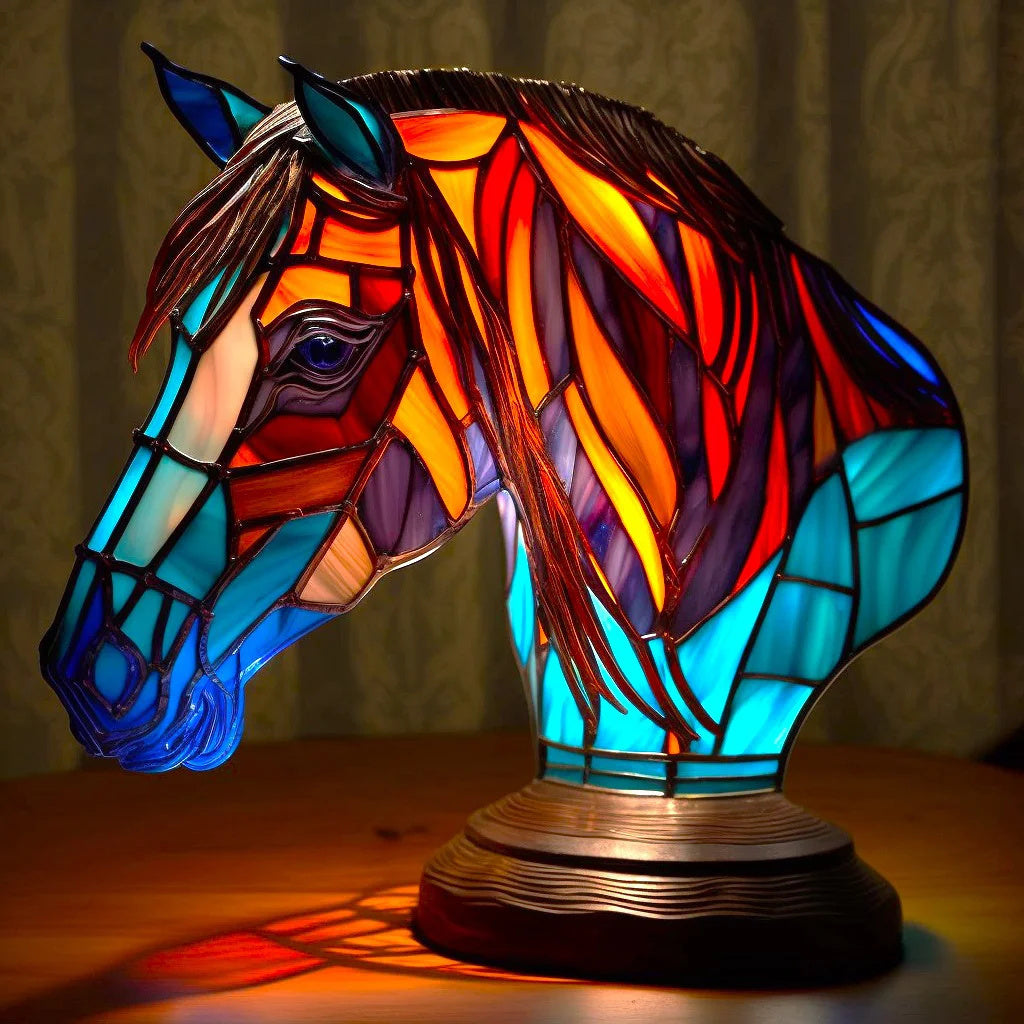 BowLift | Animal Stained Glass Table Lamp Ornament