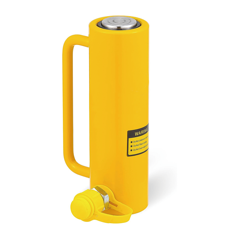 BowLift | 10 ton Hydraulic Cylinder Jack,6 Inch Stroke Portable Hydraulic Ram Industrial Lifting Jack,with Quick Connector Portable Hydraulic Solid Jack Hydraulic Lifting Cylinders