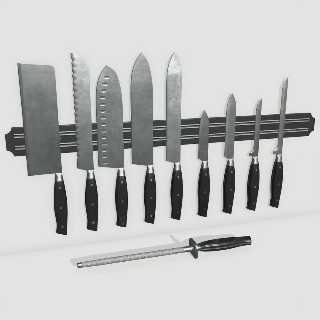 BowLift | 50cm Kitchen Magnet Knife Holder/Knife Rack