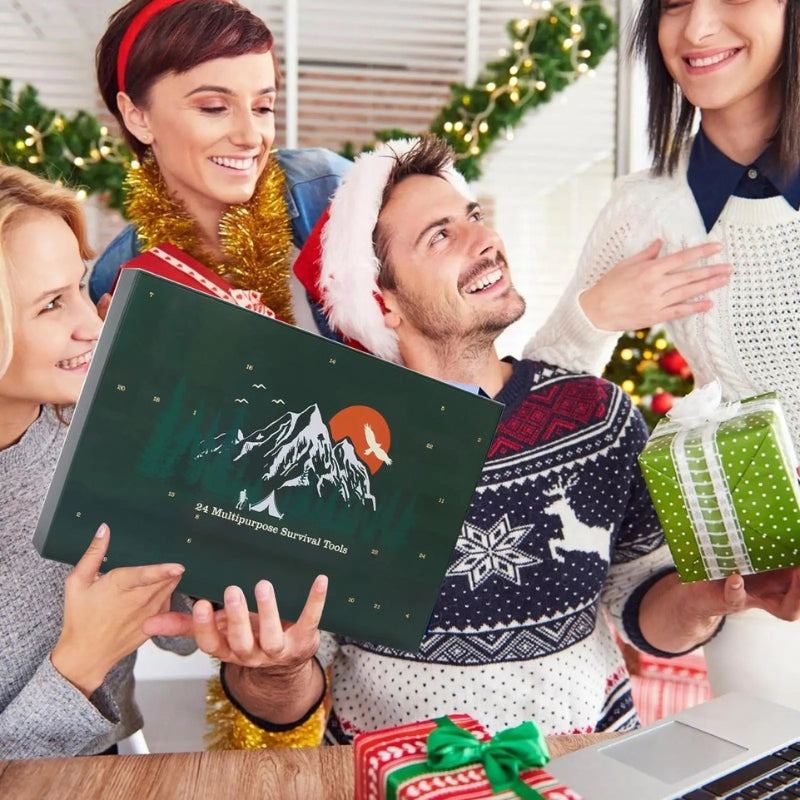 BowLift | GearTide - Advent Calendar Survival Kit Christmas Gift