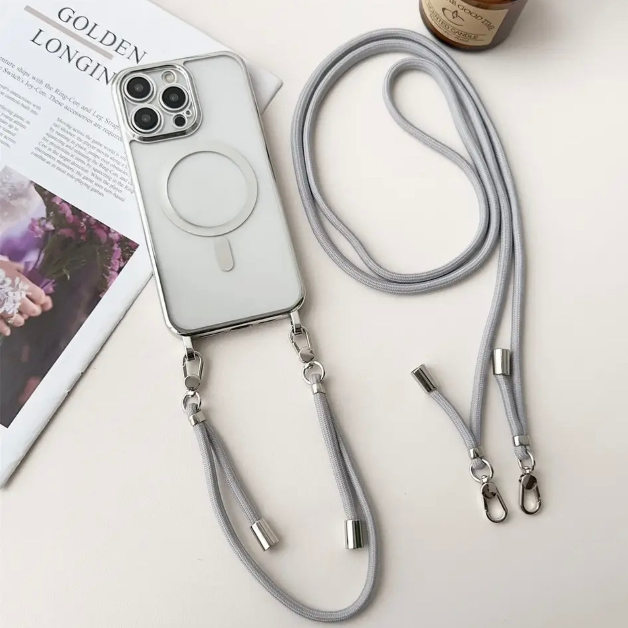 BowLift | iPhone Best MagSafe Shoulder Case - "Saint"