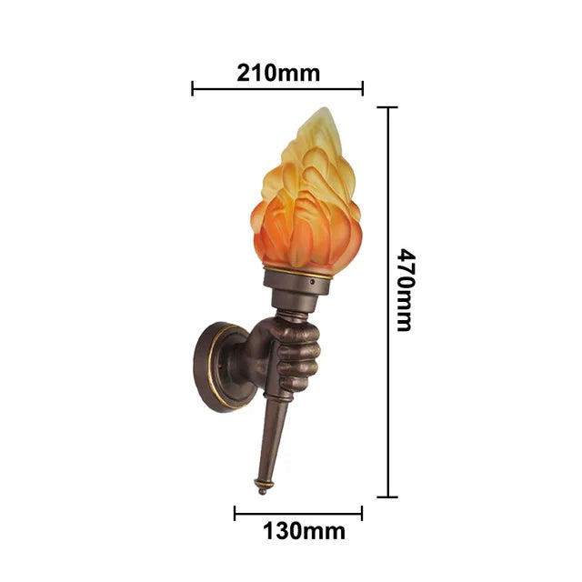 BowLift | LoftCreative - Industrial Torch Lamp