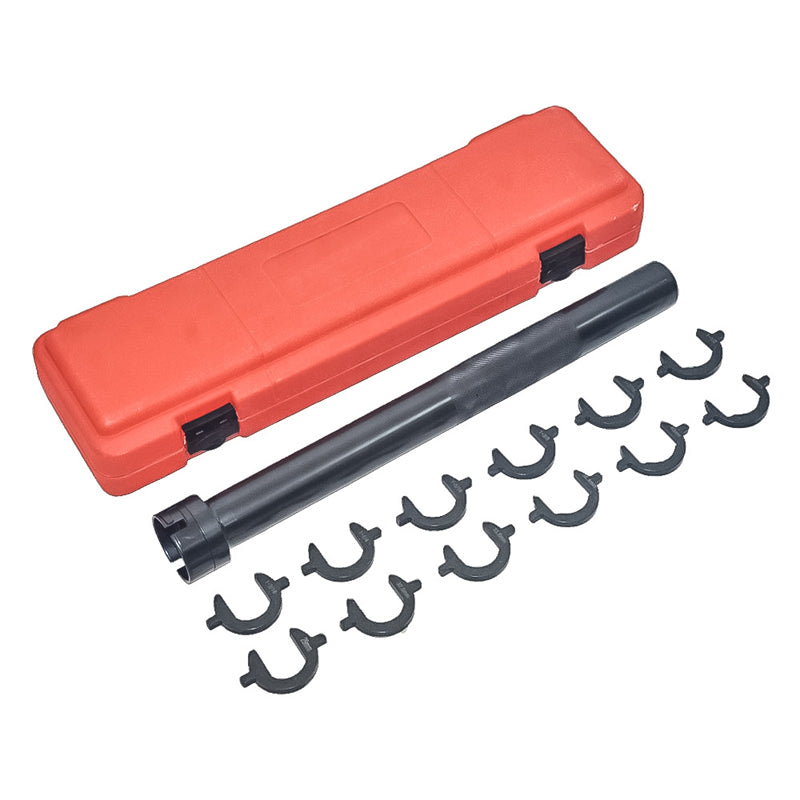 BowLift | 13pcs 1/2" Drive Dual Inner Tie Rod End Remover Installer Removal Tool Kit Set Crowfoot Adapters Inner Tie Rod Removal Tool Set