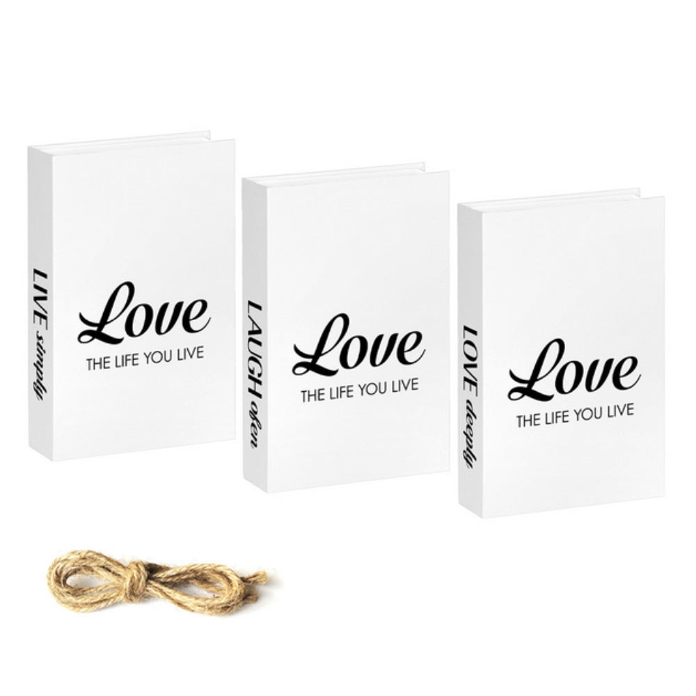 BowLift | Inspiré Rustic Book Stack Home Shelf Decor