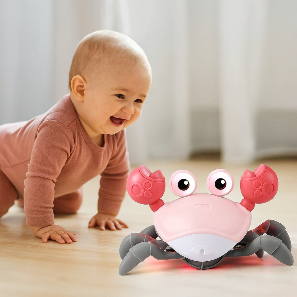 BowLift | Crawling Crab Baby Toy Interactive Musical Light Up