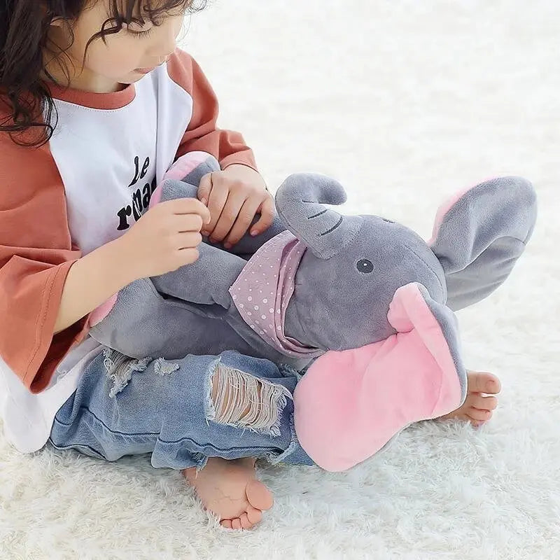BowLift | Plush Elephant with Music – Moveable Ears & Guaranteed Children's Laughter