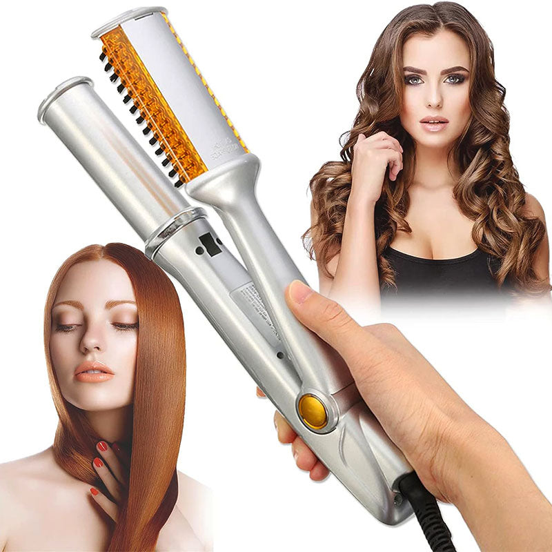 BowLift | Professional 2 in 1 Rotating Iron Hair Brush
