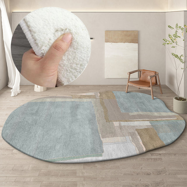 BowLift | Irregular round rug home decoration