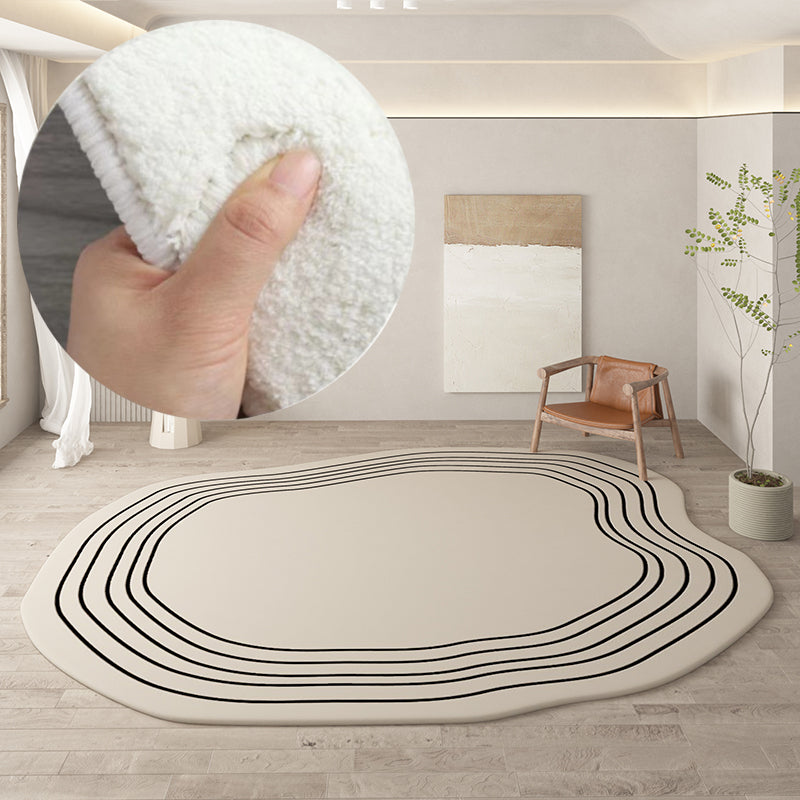 BowLift | Irregular round rug home decoration