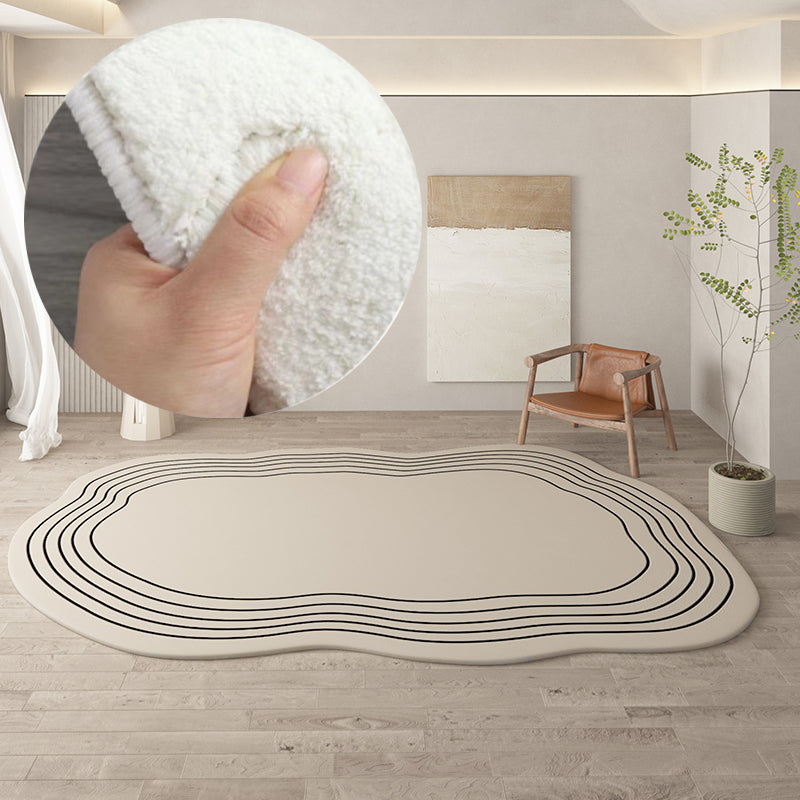 BowLift | Irregular round rug home decoration