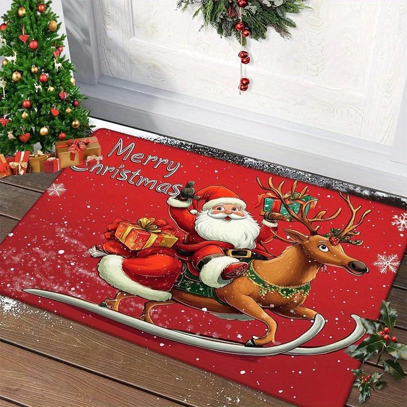 BowLift | Decorative Christmas Doormat with Cheerful Christmas Design