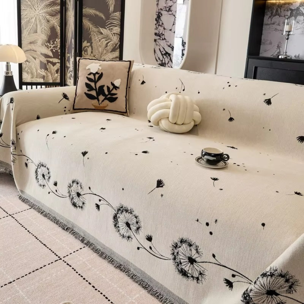 BowLift | Japandi Dandelion Puff Sofa Cover