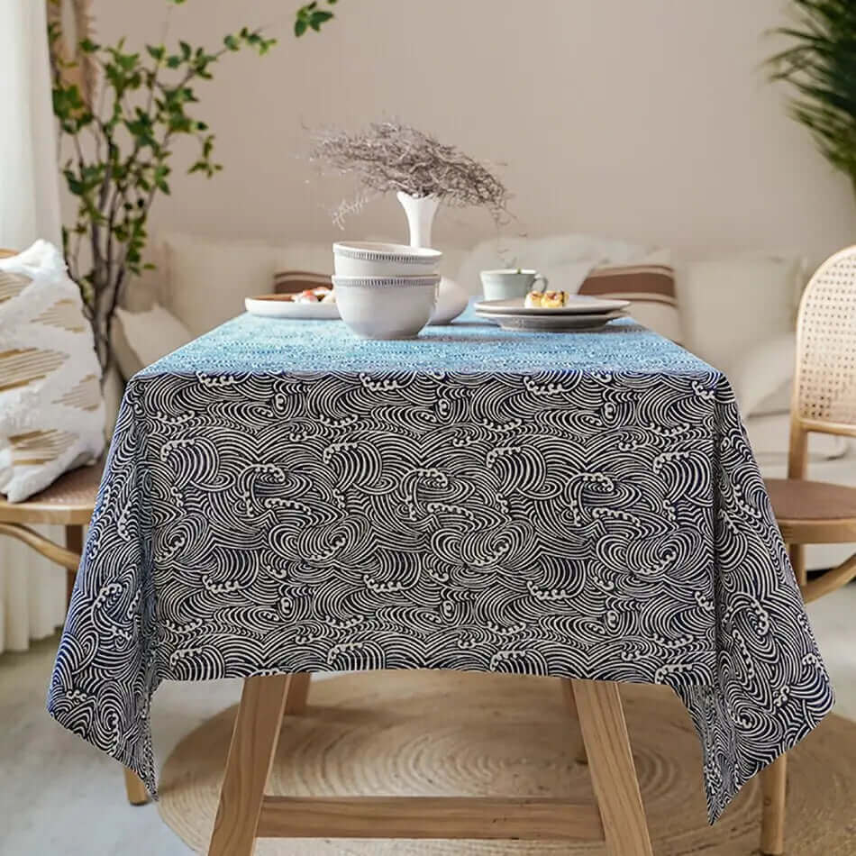 BowLift | Japanese Style Linen Tablecloth