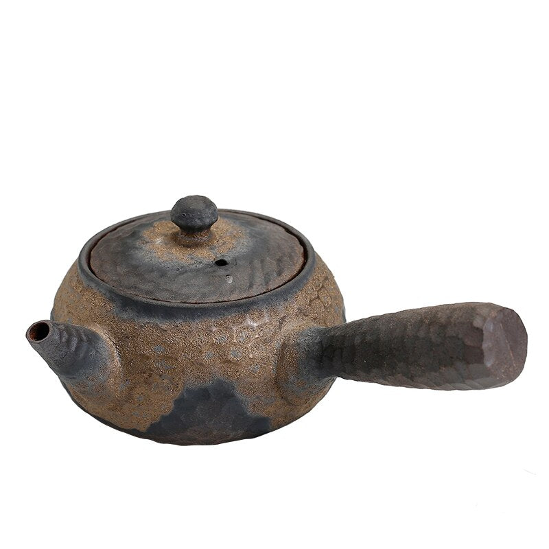BowLift | Japanese Ceramic Kyusu Teapot Chinese Kung Fu Teapot Drinking Utensil 200ml
