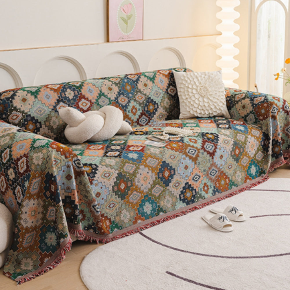 BowLift | Jewel Vintage Mosaic Sofa Cover