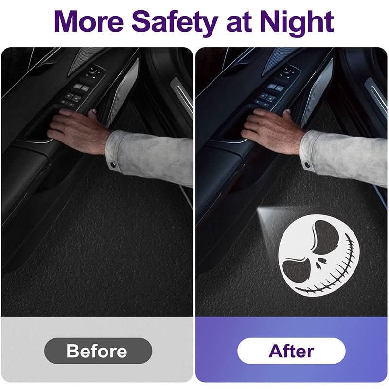 BowLift | Wireless LED car door light for brand projection