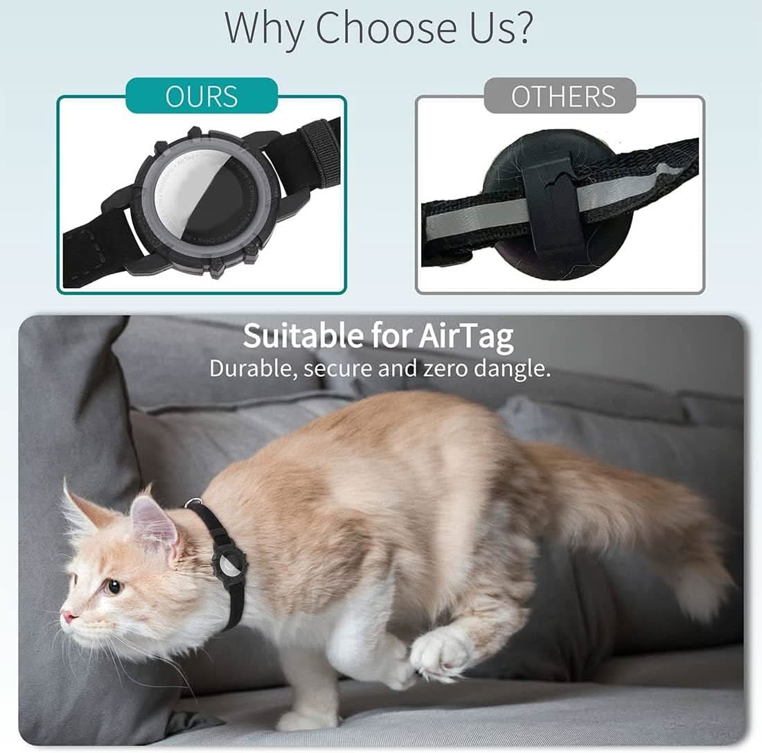 BowLift | GPS Collar for Cats with Reflective Design