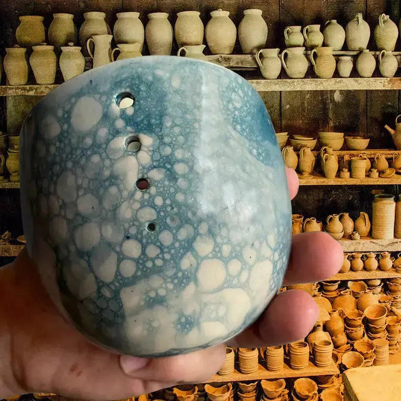 BowLift | Ceramic Herb Stripper with Rustic Craft Charm