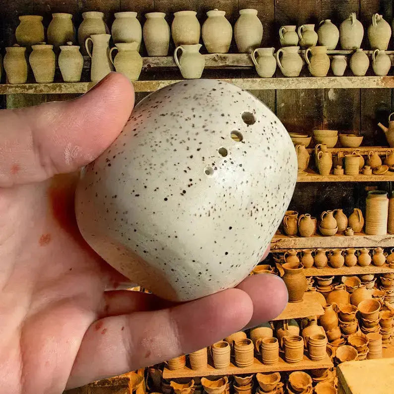 BowLift | Ceramic Herb Stripper with Rustic Craft Charm