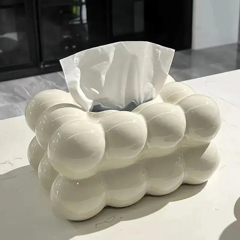 BowLift | Ceramic Tissue Box for Modern Home Decor