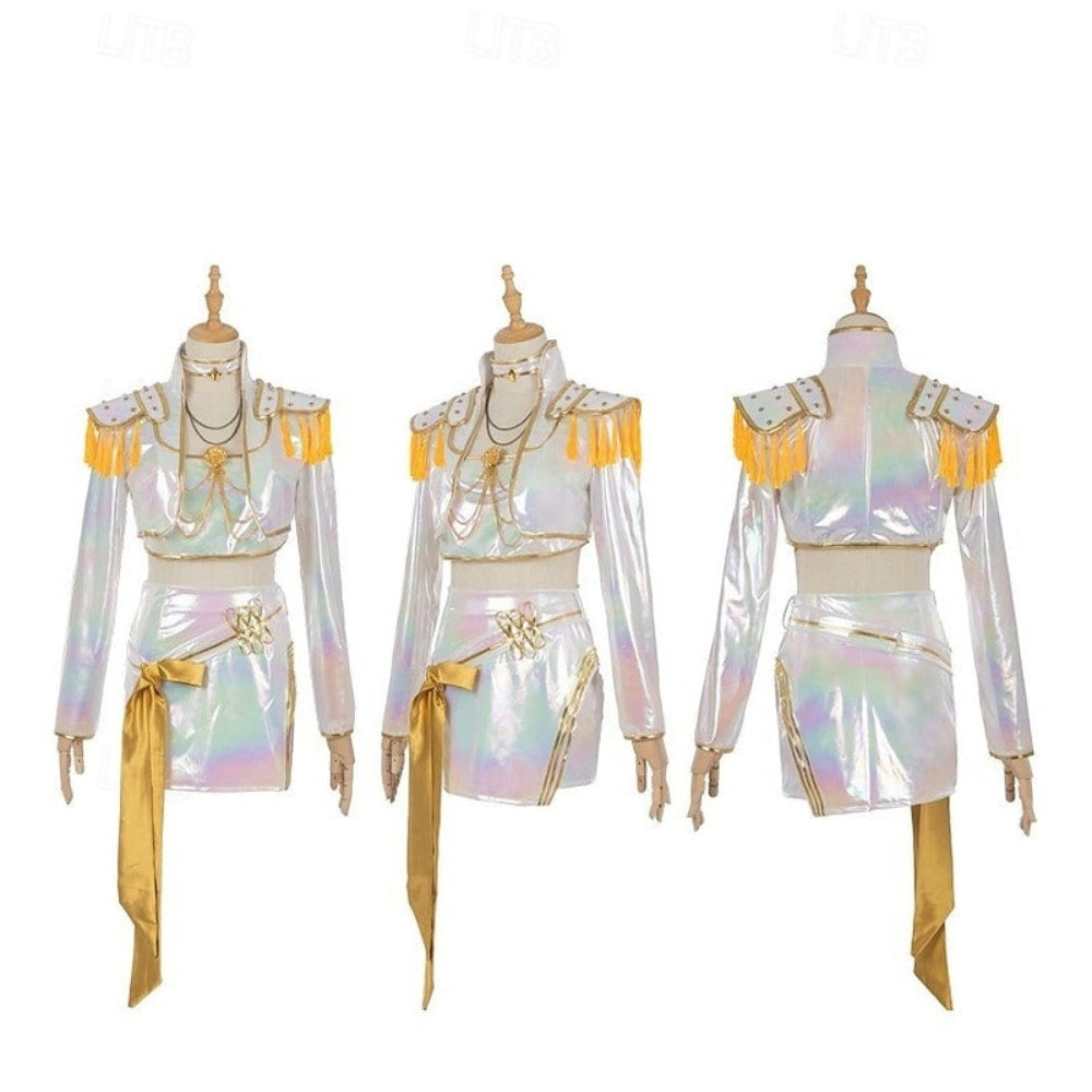 BowLift | Kpop Halloween Costume Girls Holographic Outfit