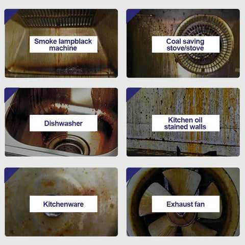 BowLift | Kitchen degreaser cleaning agent Powerful oil contamination powder