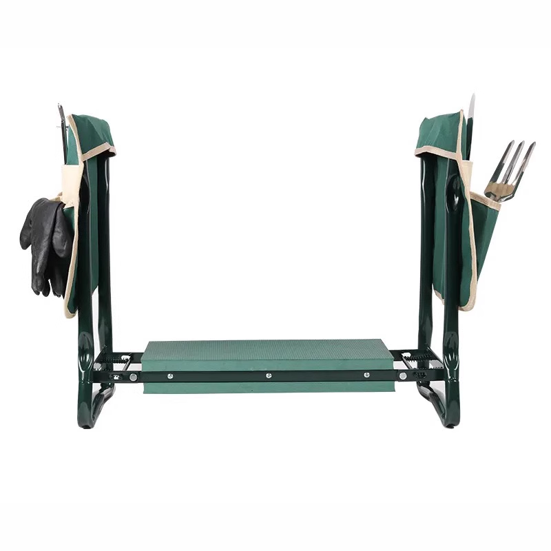 BowLift | Garden Kneeler Seat and Seat Stool, Folding Gardening Stool Kneeler Chair with Thick Pads and Handles