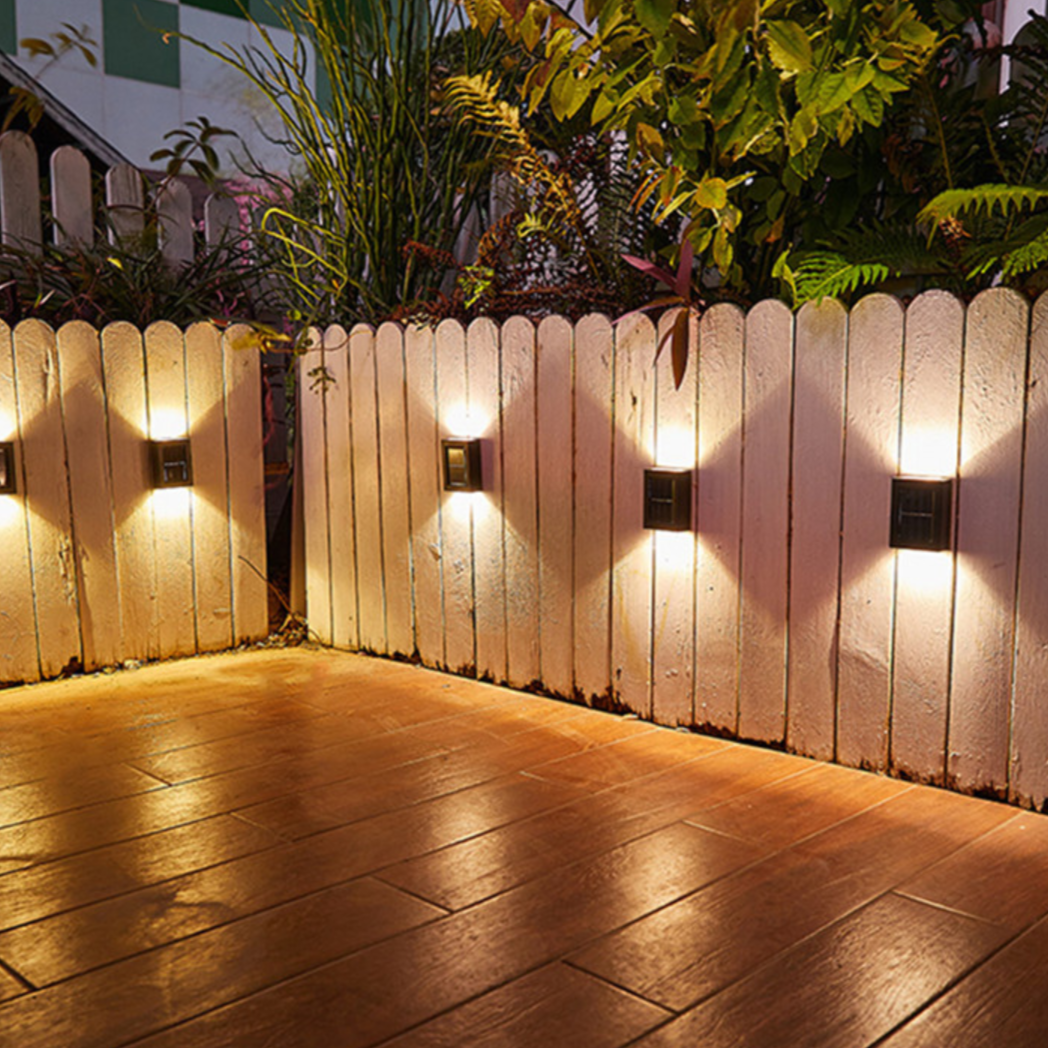 BowLift | Wireless LED Solar Wall Lights Deluxe | Efficient and Cost-Saving Outdoor Lighting
