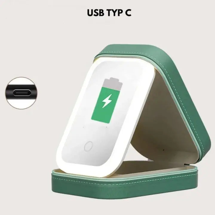 BowLift | Cosmetic case with LED mirror – Makeup & Organize anywhere