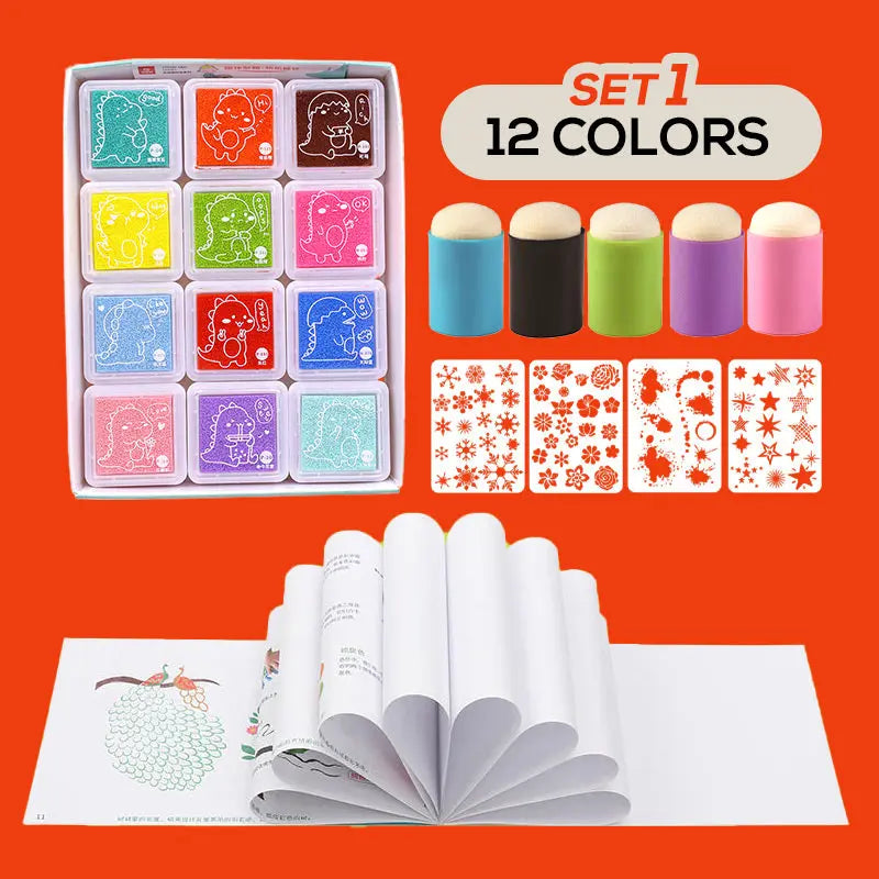 BowLift | Creative Finger Painting Set – Promotes Imagination & Motor Skills
