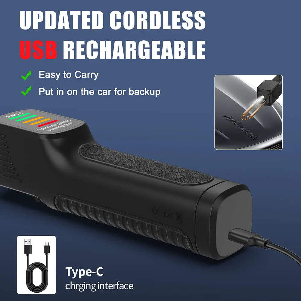 BowLift | Plastic Welding Machine – Rechargeable with 200 Clips