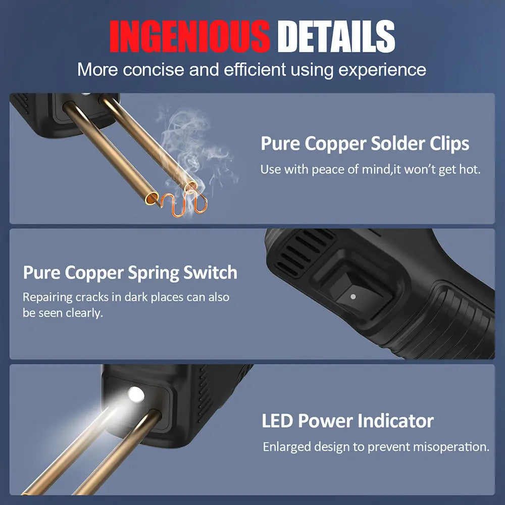 BowLift | Plastic Welding Machine – Rechargeable with 200 Clips