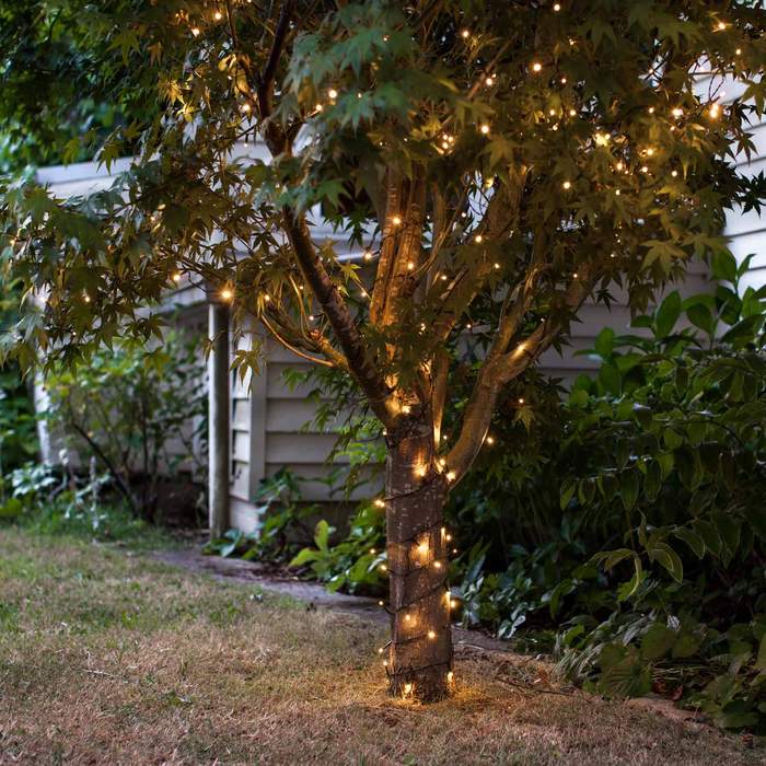 BowLift | 200 LED Solar String Lights USB Rechargeable
