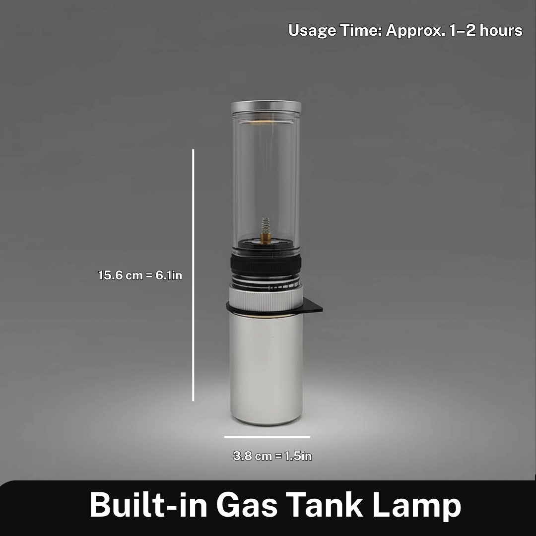 BowLift | Compact Butane Lantern for Camping & Outdoor Adventures