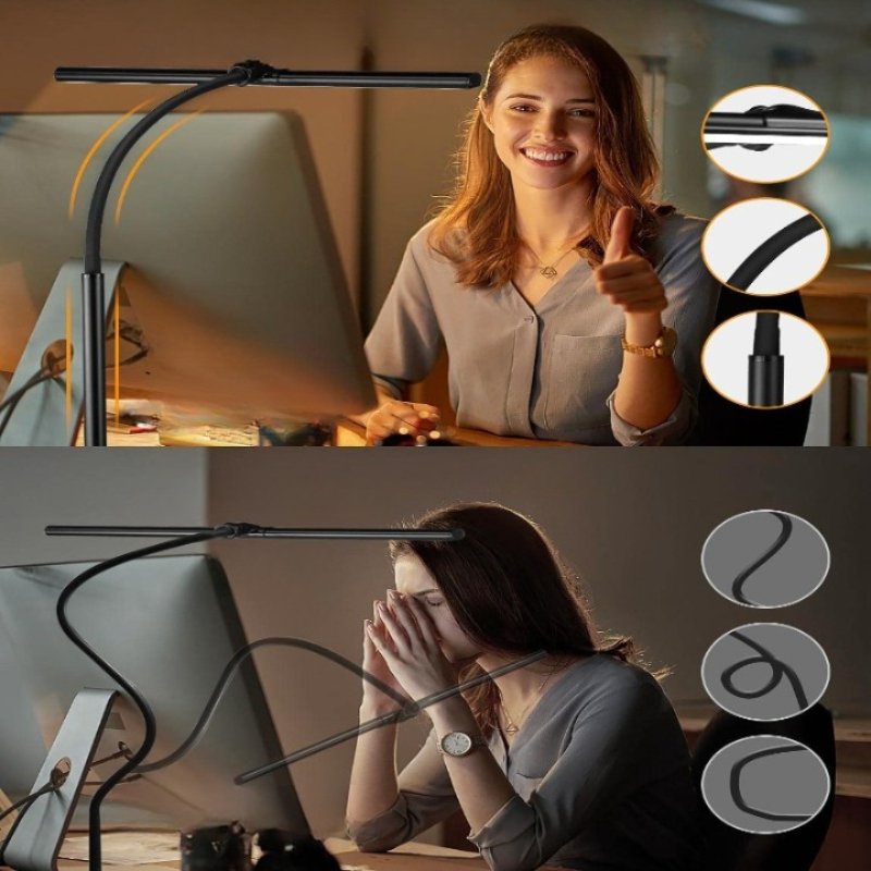 BowLift | Architect desk lamp with 25 modes & dimmable lighting