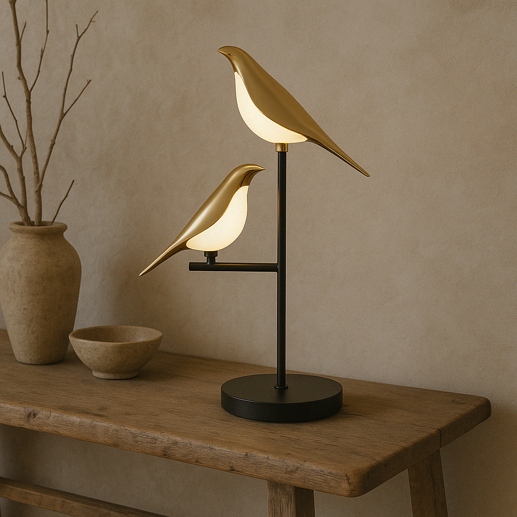 BowLift | MrBird Table Lamp – Charming Decorative Bird-Shaped Lamp with Soft LED Light